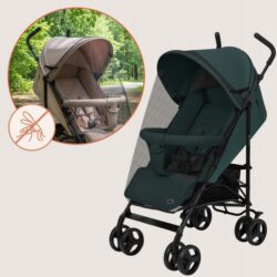 Lionelo Elia Βρεφικό Καρότσι Μπαστούνι Green Graphite - Image 6