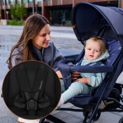 Lionelo Elia Βρεφικό Καρότσι Μπαστούνι Black Onyx - Image 7