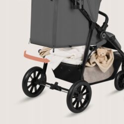 Lionelo Emerald Καρότσι Ταξιδίου έως 22kg Gray Stone - Image 4