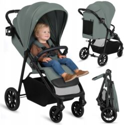 Lionelo Emerald Καρότσι Ταξιδίου έως 22kg Green Forest