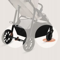 Lionelo Emerald Καρότσι Ταξιδίου έως 22kg Beige Sand - Image 6