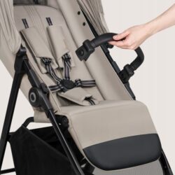 Lionelo Emerald Καρότσι Ταξιδίου έως 22kg Beige Sand - Image 7