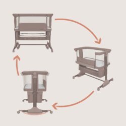 Lionelo Jodie Λίκνο Συγκοίμησης Beige Taupe - Image 3