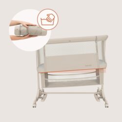 Lionelo Jodie Λίκνο Συγκοίμησης Beige Cream - Image 5