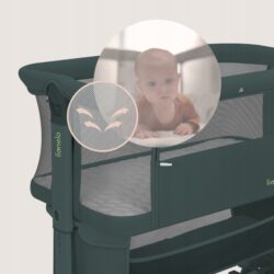 Lionelo Jodie Λίκνο Συγκοίμησης Green Graphite - Image 4