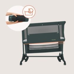 Lionelo Jodie Λίκνο Συγκοίμησης Green Graphite - Image 9