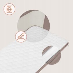 Lionelo Jodie Λίκνο Συγκοίμησης Beige Taupe - Image 7