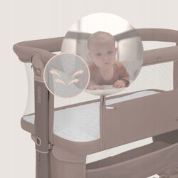 Lionelo Jodie Λίκνο Συγκοίμησης Beige Taupe - Image 4