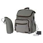 Bebe Stars Τσάντα Πλάτης Αλλαξιέρα Με USB Pure