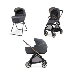 Inglesina Πολυκαρότσι 2 σε 1 Inglesina Aptica 2026 Duo Garage Grey / Bronze Black