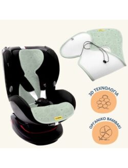 Aeromoov Αντι-ιδρωτικό κάλυμμα Air Layer 9-18kg για κάθισμα αυτοκινήτου - Group 1 Seashell Olive - Image 4