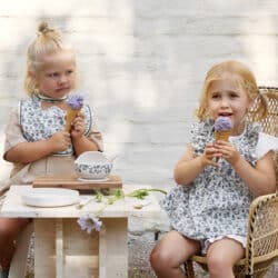 Elodie Σετ Φαγητού με αντιολισθητική βάση από σιλικόνη garden leo toile 2 τμχ - Image 3