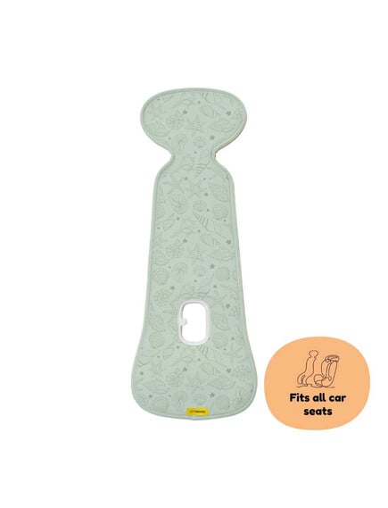 7_zero-6g Aeromoov Αντι-ιδρωτικό κάλυμμα Air Layer 9-18kg για κάθισμα αυτοκινήτου - Group 1 Seashell Olive - Image 1
