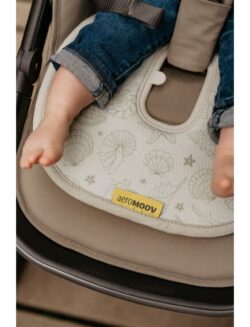 Aeromoov Αντι-ιδρωτικό κάλυμμα για καρότσι Air Layer Seashell Olive - Image 4