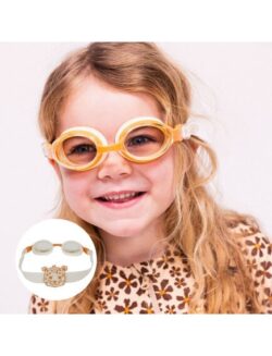 Swim Essentials Γυαλάκια Κολύμβησης με φακούς anti-fog - Beige leopard - Image 5