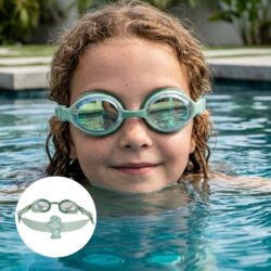 Swim Essentials Γυαλάκια Κολύμβησης με φακούς anti-fog - Green Surfer - Image 4