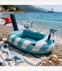 Swim Essentials Φουσκωτή βάρκα θαλάσσης 100×70 εκ.  “Seagull” - Image 3
