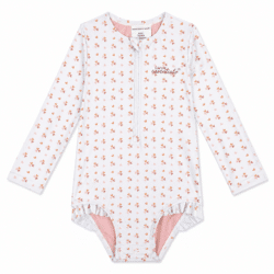 Swim Essentials Ολόσωμο μαγιό με μακριά μανίκια "Cozy Hearts" 1-2 Ετών