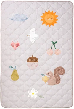 Taf Toys Χαλάκι Δραστηριοτήτων Καπιτονέ Fantasy Bloom Quilted 100*150 cm - Image 8