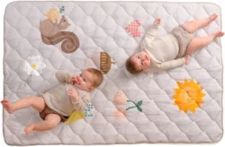 Taf Toys Χαλάκι Δραστηριοτήτων Καπιτονέ Fantasy Bloom Quilted 100*150 cm - Image 7