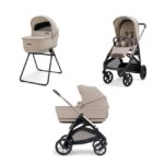 Inglesina Σύστημα μεταφοράς Aptica Duo 2026 χρώμα Vicuna Beige με σκελετό Litio Black