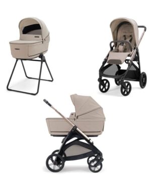 Inglesina Σύστημα μεταφοράς Aptica Duo 2026 χρώμα Vicuna Beige με σκελετό Litio Black
