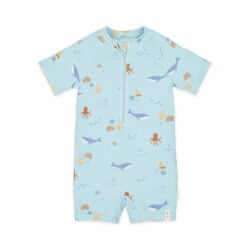 Little Dutch Μπλουζάκι μακρυμάνικο με προστασία UV Ocean Friends 1-2 Ετών