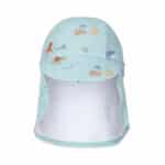 Little Dutch Παιδικό καπέλο ήλιου Ocean Friends 3-4 Ετών