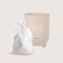 Lionelo Purebin Κάδος για Πάνες Αεροστεγής & Άοσμος Beige Sand - Image 4