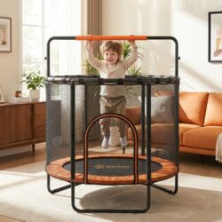 Bebe Stars Τραμπολίνο Με Δίχτυ 55" 140cm - Image 2