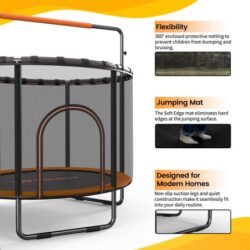 Bebe Stars Τραμπολίνο Με Δίχτυ 55" 140cm - Image 7