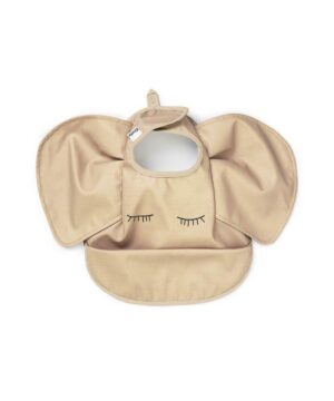 Elodie Details Παιδική Σαλιάρα Elephant Pure Khaki