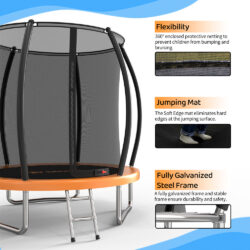 Bebe Stars Τραμπολίνο Με Δίχτυ 10FT 305cm - Image 2