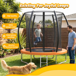 Bebe Stars Τραμπολίνο Με Δίχτυ 10FT 305cm - Image 6