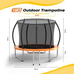 Bebe Stars Τραμπολίνο Με Δίχτυ 10FT 305cm - Image 7