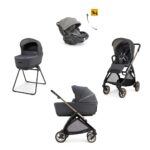 Inglesina Πολυκαρότσι 3 σε 1 Electa 2026 Quattro Darwin Garage Grey / Bronze Black