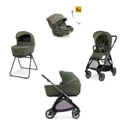Inglesina Πολυκαρότσι 3 σε 1 Electa 2026 Quattro Darwin loft Green  / Iron Black