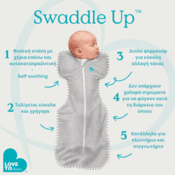 LoveToDream Υπνόσακος Swaddle UP Transition bag 1.0tog Lemons Cream 6-8.5kg Medium - Image 9