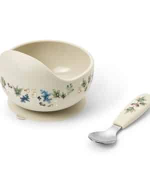 Elodie Σετ Φαγητού με αντιολισθητική βάση από σιλικόνη fairytale forest 2 τμχ