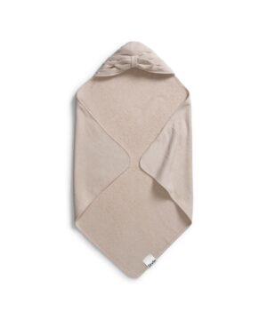 Elodie Details Βρεφική Κάπα-Μπουρνούζι με Κουκούλα Powder Pink Bow