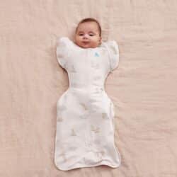 LoveToDream Υπνόσακος Swaddle UP Transition bag 1.0 tog Cloud Bunnies 6-8.5kg Medium - Image 3
