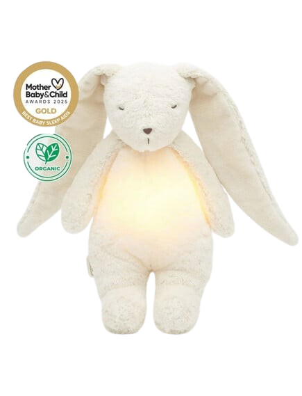 moonie_stickers_thumbs__3_-removebg-preview Moonie 2.0: Επαναφορτιζόμενο βοήθημα ύπνου με ηχογράφηση & αισθητήρα κλάματος – Οργανικό βαμβάκι Polar Bunny - Image 1