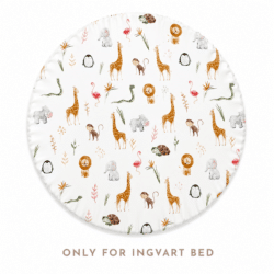 Ingvart Μικρό Σεντόνι Smart Bed 9 in 1 Σαφάρι