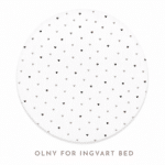 Ingvart Μικρό Σεντόνι Smart Bed 9 in 1 Καρδούλες