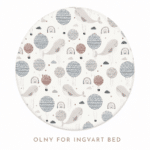 Ingvart Μικρό Σεντόνι Smart Bed 9 in 1 Φάλαινες
