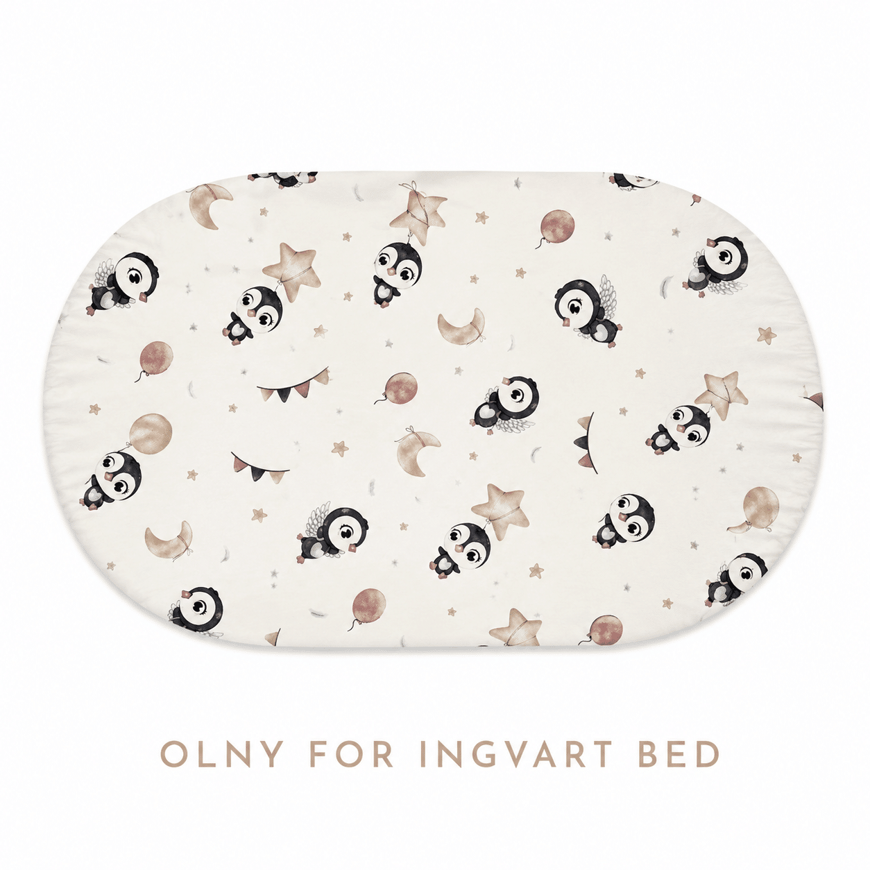 ChatGPT Image 21 Μαΐ 2026, 11_18_46 π.μ. Ingvart Μεγάλο Σεντόνι Smart Bed 9 in 1 Πιγκουίνος - Image 1