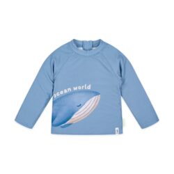 Little Dutch Μπλουζάκι μακρυμάνικο με προστασία UV Ocean Blue 3-4 Ετών