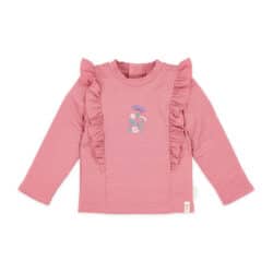 Little Dutch Μπλουζάκι μακρυμάνικο με προστασία UV Dreamy Pink Sparkle 3-4 Ετών