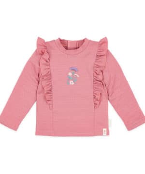 Little Dutch Μπλουζάκι μακρυμάνικο με προστασία UV Dreamy Pink Sparkle 3-4 Ετών