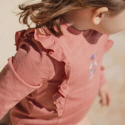 Little Dutch Μπλουζάκι μακρυμάνικο με προστασία UV Dreamy Pink Sparkle 3-4 Ετών - Image 3